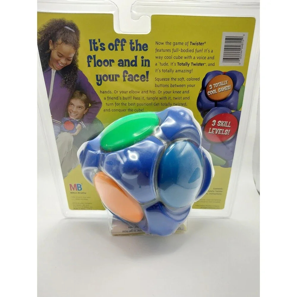 Vintage 1997 Milton Bradley Totally Twister Game Electronic Cube NEW SEALED!!!